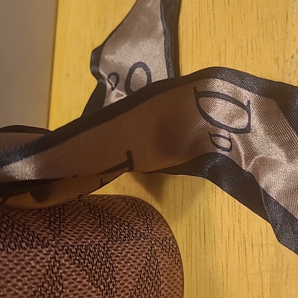 Luxury Inspired Charm Lipstick Holder Keychain w Ribbon - Picture 2 of 4